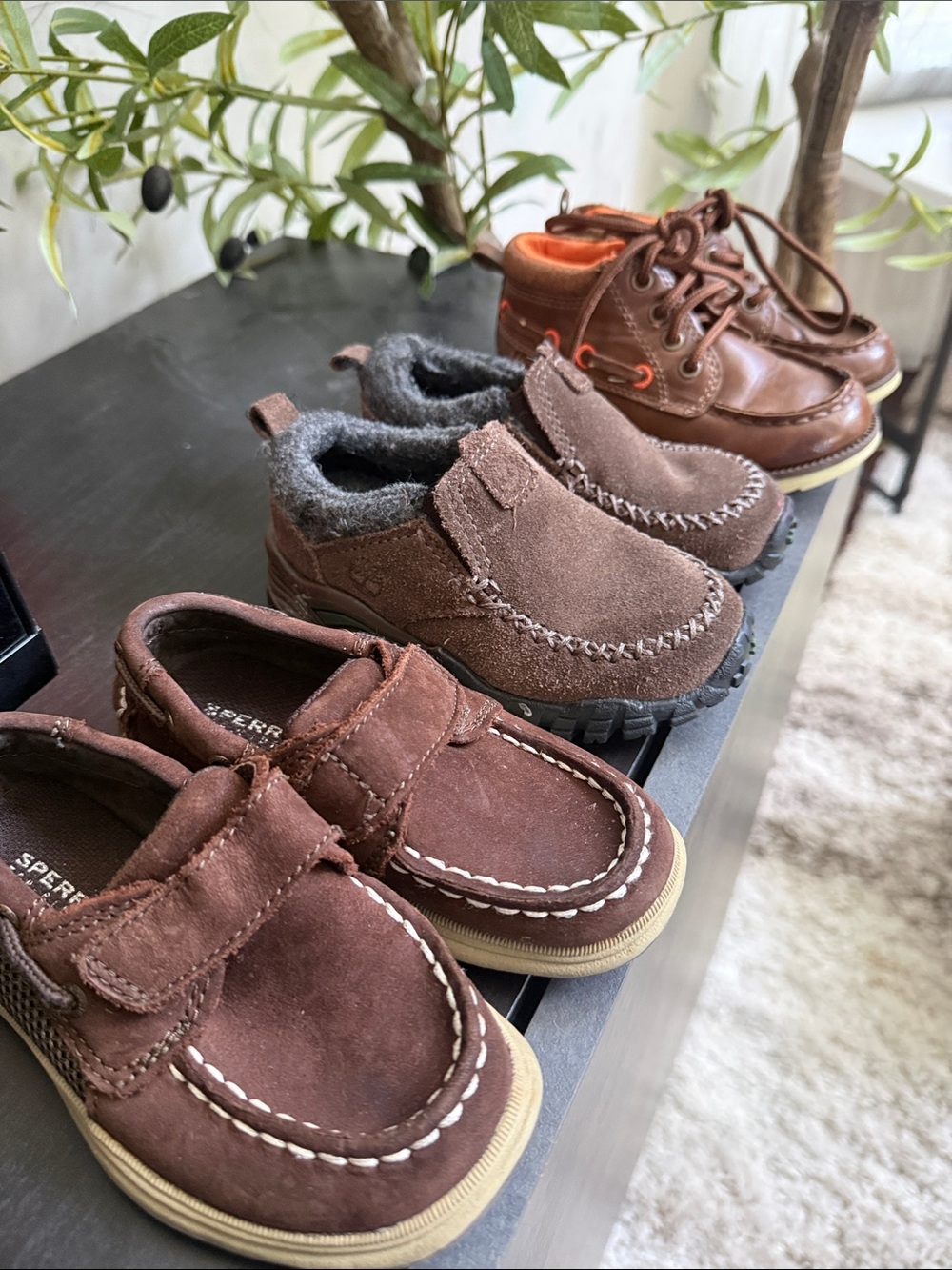 3 Preschools Sturdy Shoes Sz 8